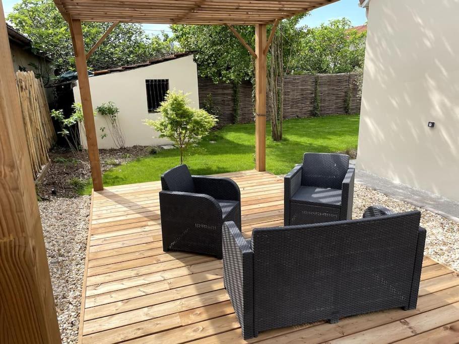 Petite Maison Avec Jardin Au Calme Floirac  Eksteriør bilde
